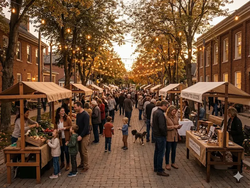 Sacramento community market event